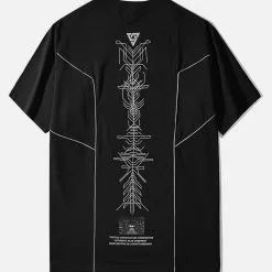 Nevstudio NEV Functional Reflective Strip Print Cotton Tee