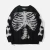 Nevstudio NEV Skeleton Print Knit Sweater -Outlet Sweaters Store 1 720x 4168db01 79c7 40fd 9ed4 6d71928d5465
