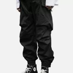 Nevstudio NEV Dark Pockets Folds Pants