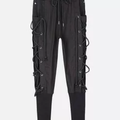 Nevstudio NEV Drawstring Webbing Function Pants