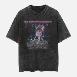 Nevstudio NEV Vintage Washed Cobra Graphic Tee