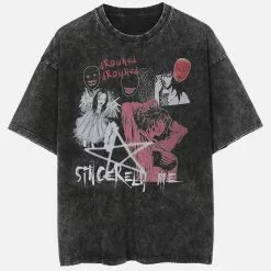 Nevstudio NEV Washed Thriller Comic Graphics Tee