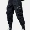 Nevstudio NEV Function Buttons Ribbons Stereoscopic Pockets Cargo Pants