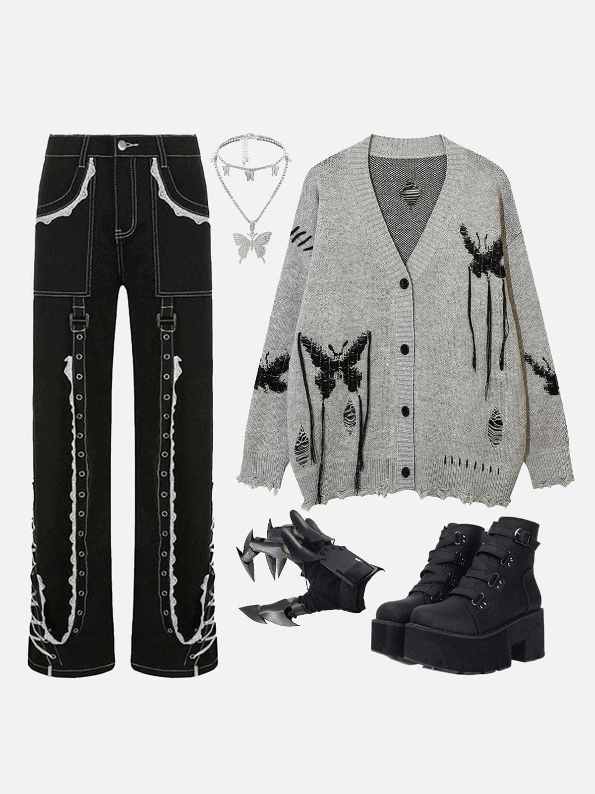 Nevstudio NEV Butterfly Tassel Cardigan 7 Nevstudio NEV Butterfly Tassel Cardigan - Image 5