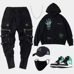 Nevstudio NEV Zipper Multi Pockets Harem Pants -Outlet Sweaters Store 1 ffcc3b6e d851 4e5a a6d1 4169fc242db2