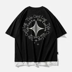 Nevstudio NEV Tassel Cross Graphic Tee -Outlet Sweaters Store 2 b0b8882b 5e5e 406b 9f85 41dea7c2a701