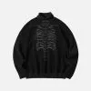 Nevstudio NEV Dark Mechanical Skeleton Print Knitted Sweater -Outlet Sweaters Store 2 bb7f4d37 6bb2 46f4 9e3c 4688c7731bc4