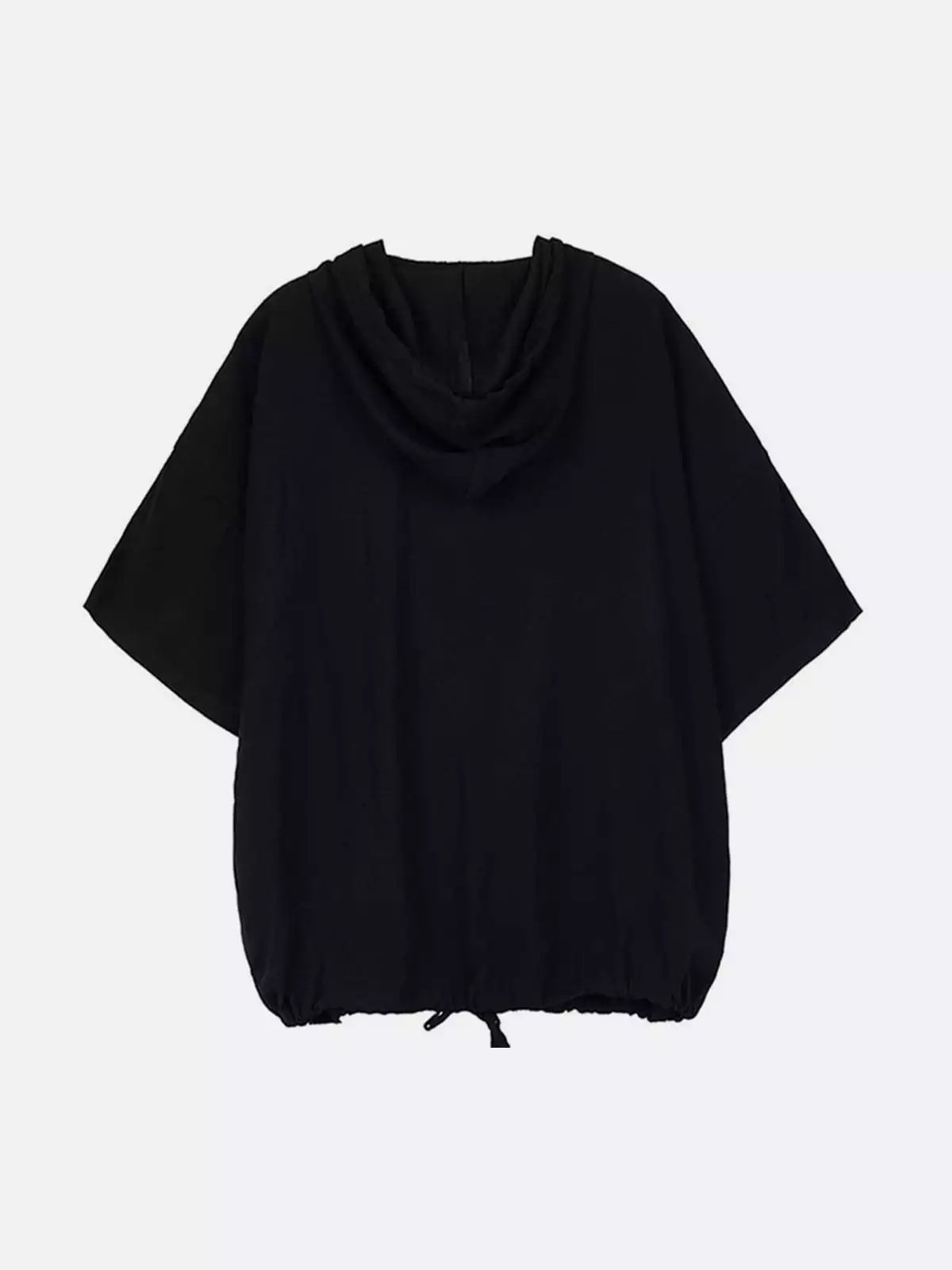 Nevstudio NEV Dark Elastic Oversized Hooded Shirt 4 Nevstudio NEV Dark Elastic Oversized Hooded Shirt - Image 2