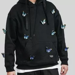 Nevstudio NEV Gradient Butterfly Fleece Hoodie -Outlet Sweaters Store 3 a1b5c7fb a442 4bd0 b901 98d4eb90403e