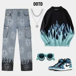 Nevstudio Nev Flame & Cross Vibe Jeans -Outlet Sweaters Store 3 b7d6668d eefd 4381 a3b1 b4af24578b75