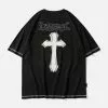 Nevstudio NEV Cross Washed Graphic Tee -Outlet Sweaters Store 4 914a43bb a1e9 4729 9617 d2ecbffbd8d6