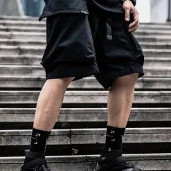 Nevstudio NEV Combat Patchwork Pockets Nylon Shorts -Outlet Sweaters Store 4 a33ad78f bab4 428e ae48 3ce2e075bd0d