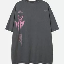 Nevstudio NEV Unreal Butterfly Washed Tee -Outlet Sweaters Store 4 add471eb ebca 4616 acda c1ad1efb5286