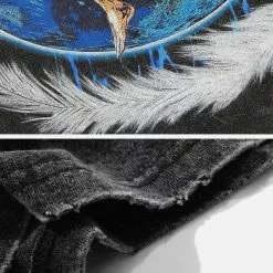 Nevstudio NEV Vintage Brave Earth Cotton Washed Graphic Tee -Outlet Sweaters Store 4 b0142dc6 0590 467e 9704 d48774e3afa1