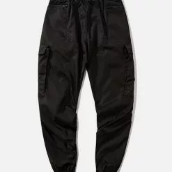 Nevstudio NEV Techwear Ribbons Elastic Pleated Cargo Pants