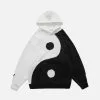 Nevstudio NEV Yin Yang Gossip Patchwork Hoodie -Outlet Sweaters Store 4 c71e8d4c fcab 4944 9af9 a6a6701fb58f