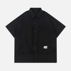 Nevstudio NEV Big Pocket Zipper Shirt