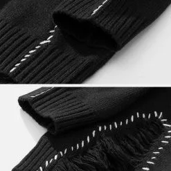 Nevstudio NEV Bright Line Ripped Knitted Sweater -Outlet Sweaters Store 5 5a7568e3 2a0e 4aa3 8e12 a9461e1282e1