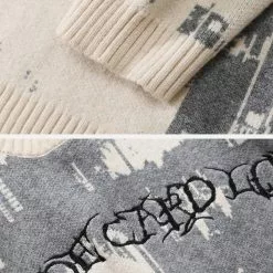 Nevstudio NEV Tie Dye Embroidery Knitted Sweater -Outlet Sweaters Store 5 830fcea7 9fd4 4b0f ba18 7c196c1c893c