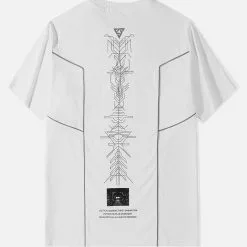 Nevstudio NEV Functional Reflective Strip Print Cotton Tee -Outlet Sweaters Store 7 e2a72c40 3f94 494c bf90 954e89cc37fd