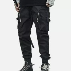 Nevstudio NEV Function Zipper Pockets Cargo Pants -Outlet Sweaters Store 8 00da4a54 d4bd 4d2f 9d2a 2d077e54dad6