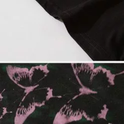 Nevstudio NEV Punk Butterfly Graphic Washed Tee -Outlet Sweaters Store 8 341b99e0 454f 4ab3 9e04 0da9fe713cff