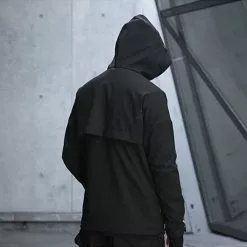Nevstudio NEV Cyberpunk Waterproof Hooded Jacket -Outlet Sweaters Store NEVCyberpunkWaterproofHoodedJacket