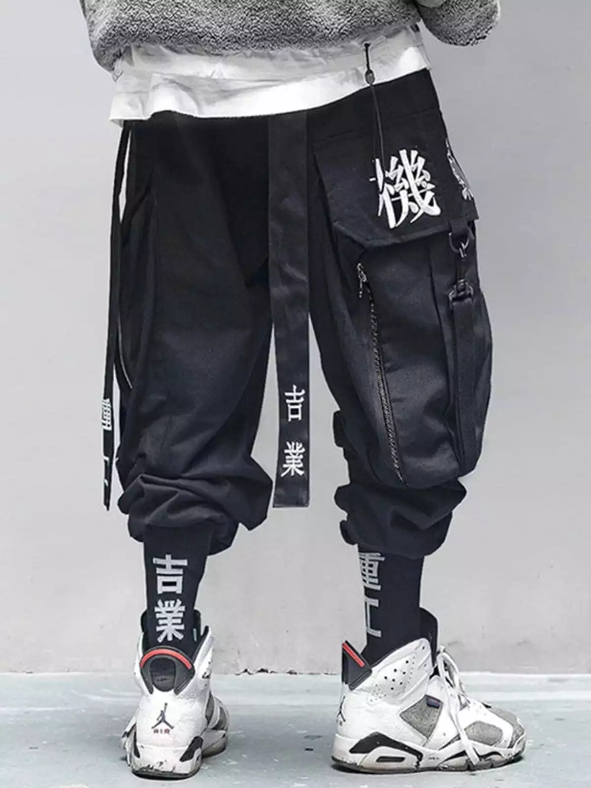 Nevstudio " Destruction God Black Angel " Cargo Pants 9 Nevstudio " Destruction God Black Angel " Cargo Pants - Image 7
