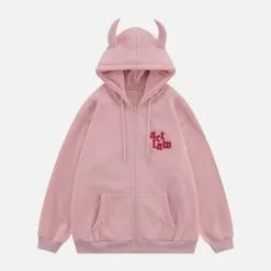 Nevstudio NEV Letter Devil Head Hoodie -Outlet Sweaters Store jpeg 020ea68f 2cfb 4967 8ad2 8a537338a793
