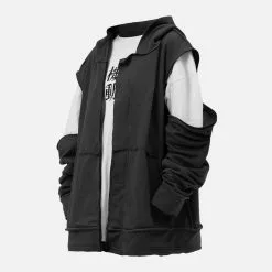 Nevstudio NEV Solid Color Detachable Sleeve Hoodie -Outlet Sweaters Store jpeg 0ccdf65d 8694 41b3 8001 74decfebc2b3