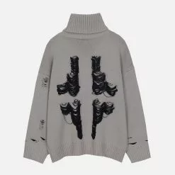Nevstudio NEV Tassel Pistol Turtleneck Sweater -Outlet Sweaters Store jpeg 0d244a10 b434 4710 a175 3005ef3315d7