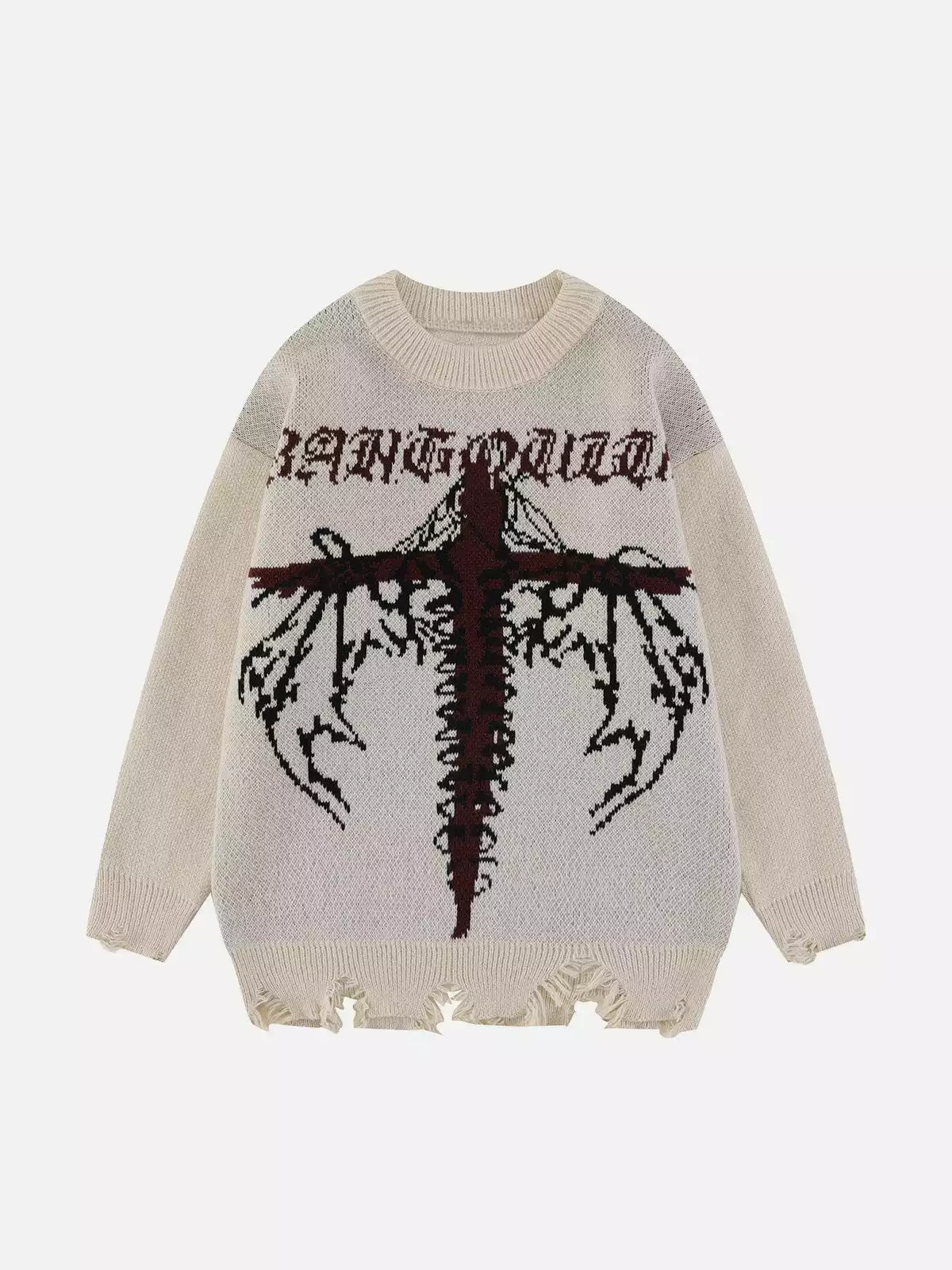 Nevstudio Nev The Wings Of Dragon Knit Sweater 8 Nevstudio Nev The Wings Of Dragon Knit Sweater - Image 6