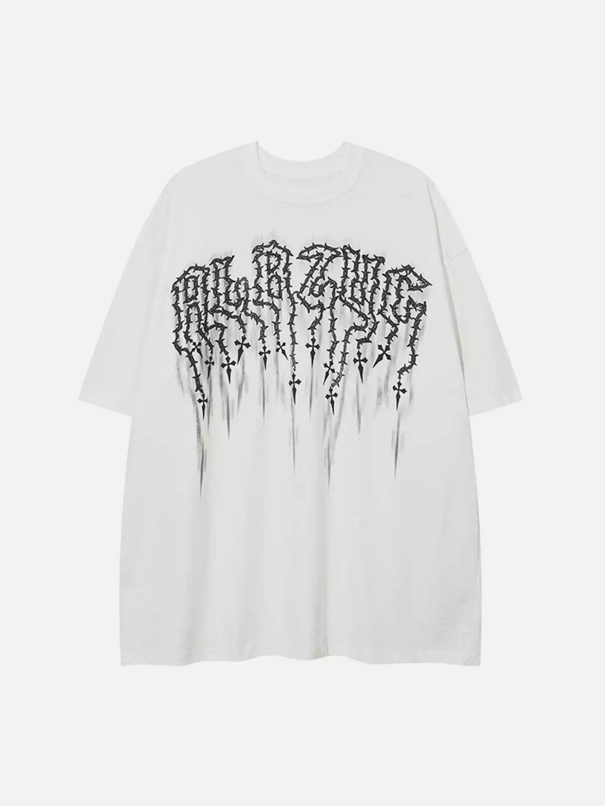 Nevstudio NEV Gradient Pattern Printing Tee 3 Nevstudio NEV Gradient Pattern Printing Tee