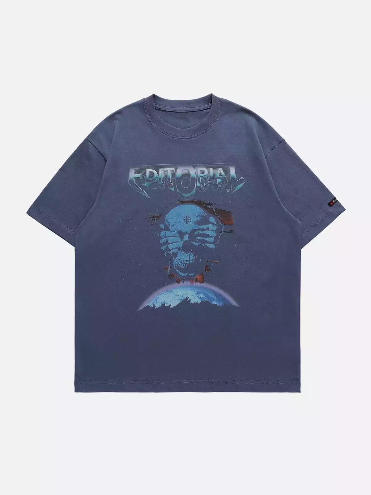 Nevstudio NEV Vintage Skull Print Tee 5 Nevstudio NEV Vintage Skull Print Tee - Image 3