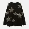 Nevstudio NEV Hole Star Sweater