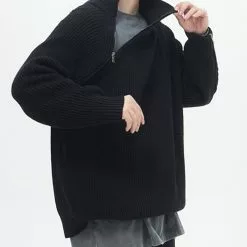 Nevstudio NEV Asymmetric Zipper Design Sweater -Outlet Sweaters Store jpeg 14435b55 b7f7 462e aae8 52b97931ab74