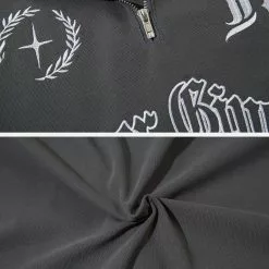 Nevstudio NEV Embroidery Letter Half Zip Up POLO Tee 12 Nevstudio NEV Embroidery Letter Half Zip Up POLO Tee -Outlet Sweaters Store jpeg 14a2a3f0 03a1 4d87 ae07 d18017365a31