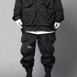 Nevstudio NEV Zip Up Big Pocket Cargo Pants