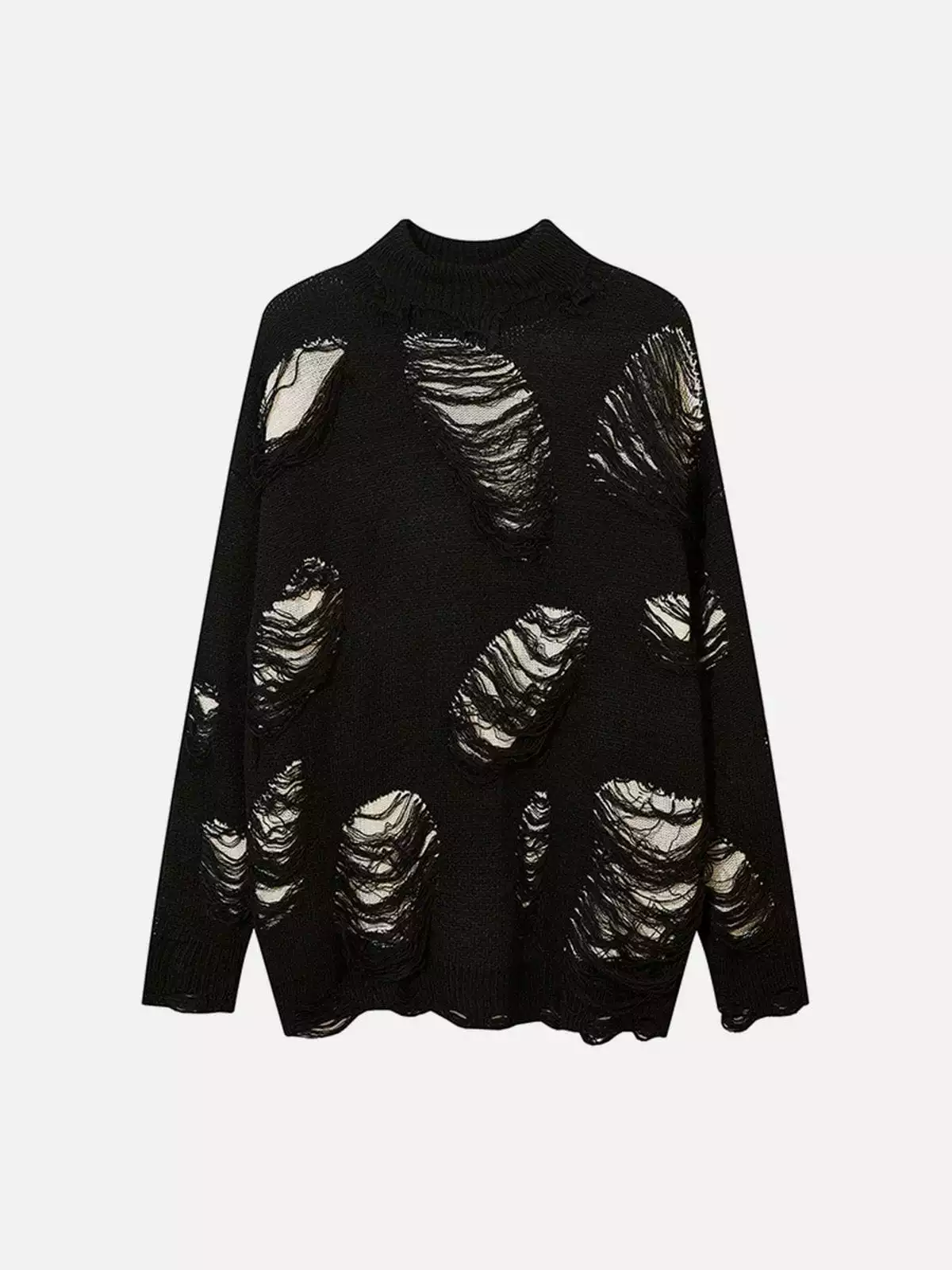 Nevstudio NEV Hole Cut Out Sweater 6 Nevstudio NEV Hole Cut Out Sweater - Image 4