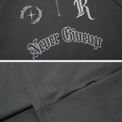 Nevstudio NEV Embroidery Letter Half Zip Up POLO Tee 13 Nevstudio NEV Embroidery Letter Half Zip Up POLO Tee -Outlet Sweaters Store jpeg 1f048a12 ae15 4470 85c1 c50f5a6c9352