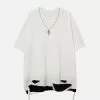 Nevstudio NEV Broken Chain Decoration Tee