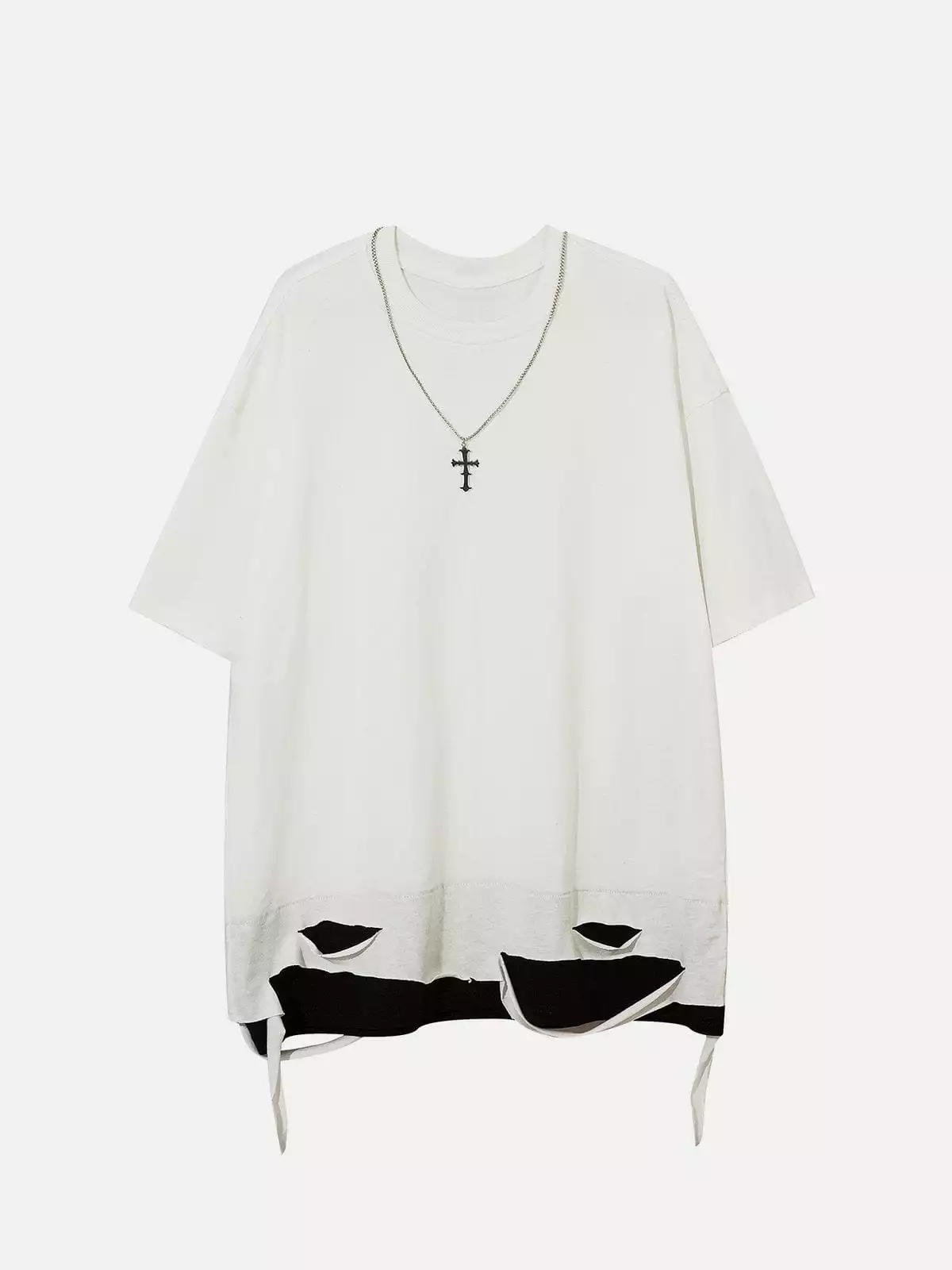 Nevstudio NEV Broken Chain Decoration Tee 3 Nevstudio NEV Broken Chain Decoration Tee
