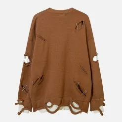 Nevstudio NEV Ripped Pins Hole Sweater -Outlet Sweaters Store jpeg 270d0f69 97af 4de5 b25a 6d673ae01787