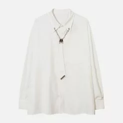 Nevstudio NEV Chain Tie Long Sleeve Shirt -Outlet Sweaters Store jpeg 28a32dc1 802e 40e6 a92b b056bdee0b8f