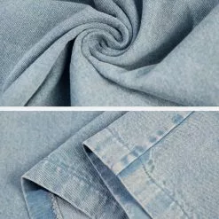 Nevstudio NEV Solid Color Pocket Washed Denim Tee -Outlet Sweaters Store jpeg 36b292a9 8aa0 4052 adf7 22d36388095e