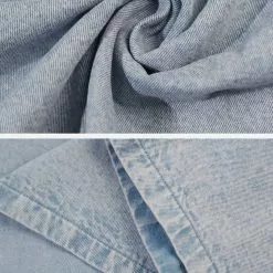 Nevstudio NEV Solid Color Butterfly Washed Denim Tee -Outlet Sweaters Store jpeg 3993027a e46d 49d4 af5f 2b5f44756a25