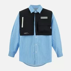 Nevstudio NEV Fake Two Vest Long Sleeve Shirt -Outlet Sweaters Store jpeg 46481075 1168 416c b90b 928a1728ce34