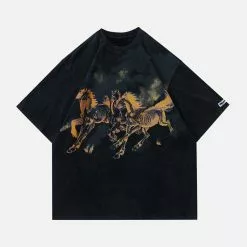 Nevstudio NEV Vintage Washed Horse Print Tee -Outlet Sweaters Store jpeg 516028e9 04c0 4671 9a80 9f4ca23aea71