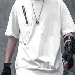 Nevstudio NEV Dark Functional Zipper Patchwork Tee -Outlet Sweaters Store jpeg 540x 7eaee543 091e 4c68 98ab 70c60c226288