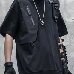 Nevstudio NEV Dark Functional Zipper Patchwork Tee -Outlet Sweaters Store jpeg 540x e608aba9 793b 43a7 9298 b76e4310158d